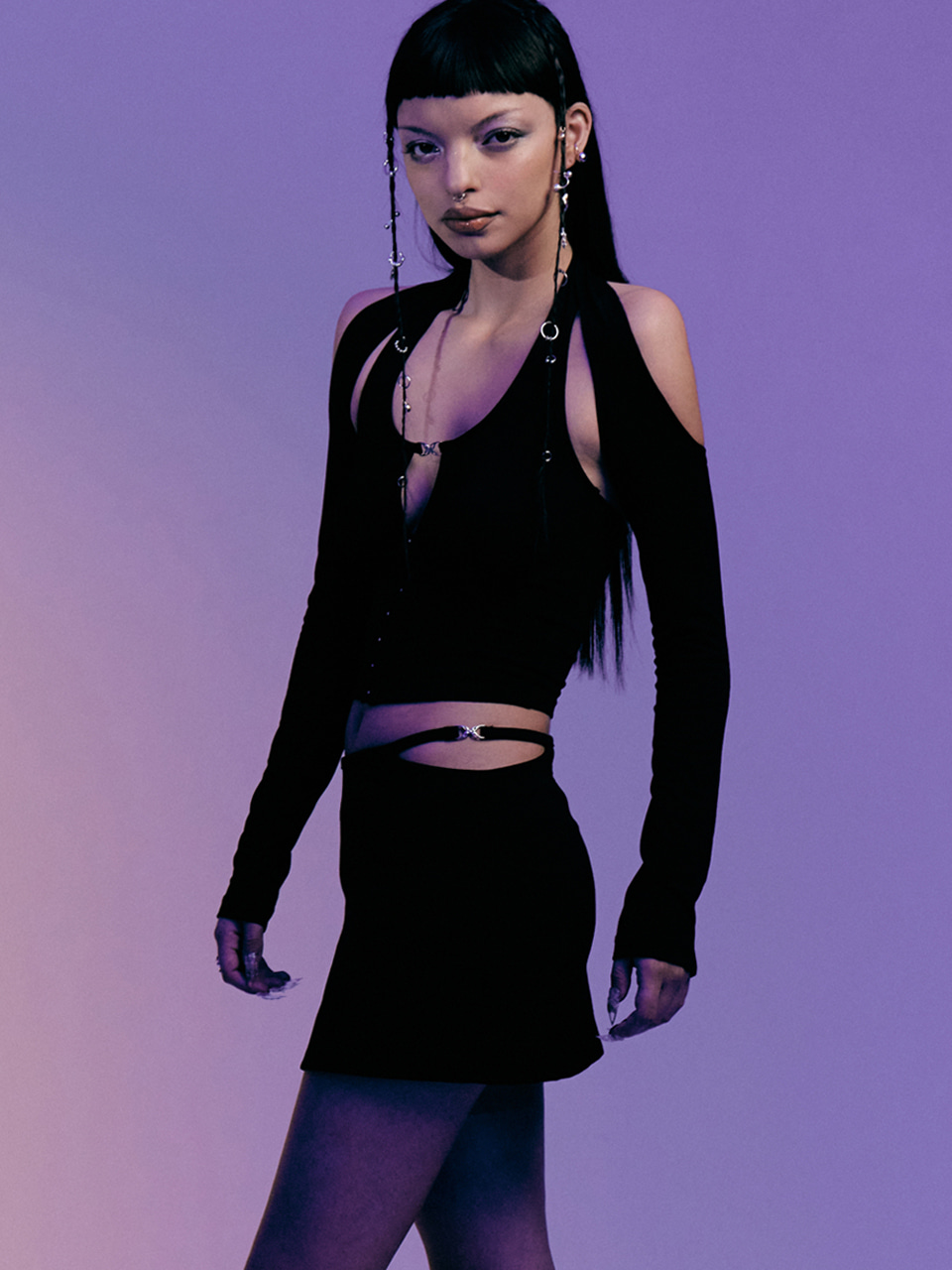 Nadia Skirt BLACK